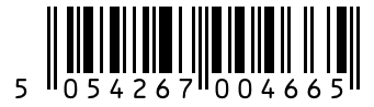 Barcode 5054267004665