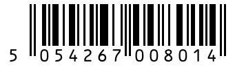 Barcode 5054267008014