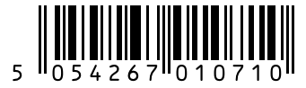 Barcode 5054267010710