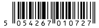 Barcode 5054267010727