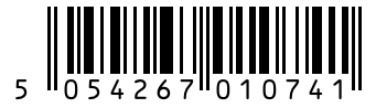 Barcode 5054267010741