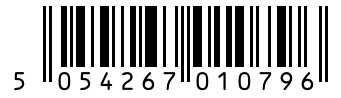 Barcode 5054267010796
