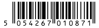 Barcode 5054267010871