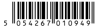 Barcode 5054267010949