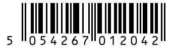 Barcode 5054267012042