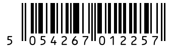 Barcode 5054267012257