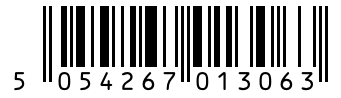 Barcode 5054267013063