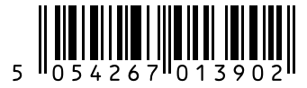 Barcode 5054267013902