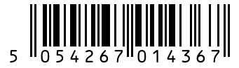 Barcode 5054267014367