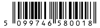 Barcode 5099746580018