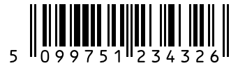 Barcode 5099751234326