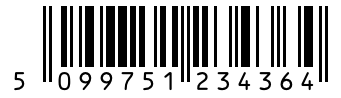 Barcode 5099751234364