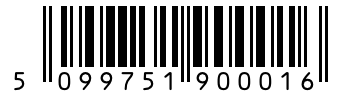 Barcode 5099751900016