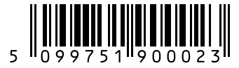 Barcode 5099751900023