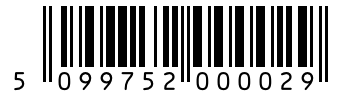 Barcode 5099752000029