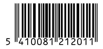 Barcode 5410081212011