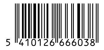 Barcode 5410126666038