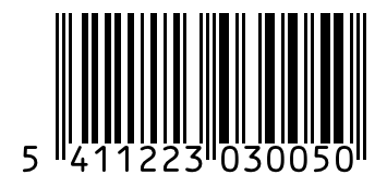 Barcode 5411223030050