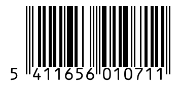 Barcode 5411656010711