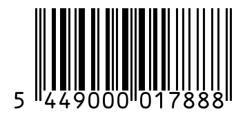 Barcode 5449000017888