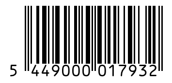 Barcode 5449000017932