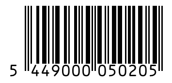 Barcode 5449000050205