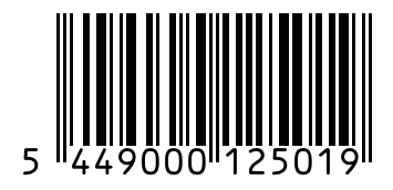 Barcode 5449000125019