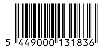 Barcode 5449000131836
