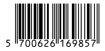 Barcode 5700626169857