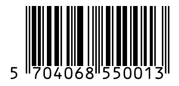 Barcode 5704068550013