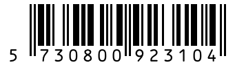 Barcode 5730800923104