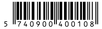 Barcode 5740900400108