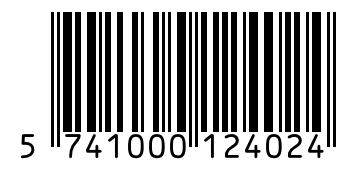 Barcode 5741000124024