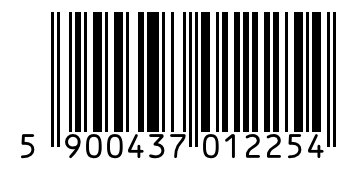Barcode 5900437012254