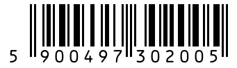 Barcode 5900497302005