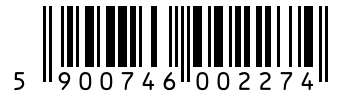 Barcode 5900746002274