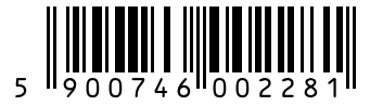 Barcode 5900746002281
