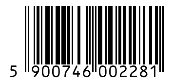 Barcode 5900746002281