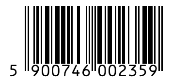 Barcode 5900746002359