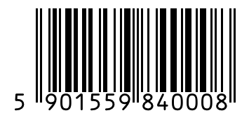Barcode 5901559840008