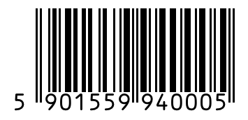 Barcode 5901559940005