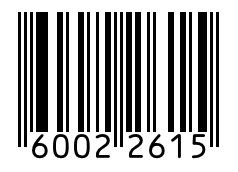 Barcode 60022615