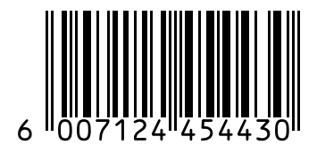 Barcode 6007124454430