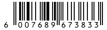 Barcode 6007689673833