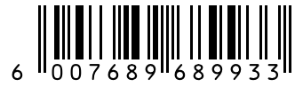 Barcode 6007689689933