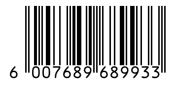 Barcode 6007689689933