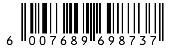 Barcode 6007689698737