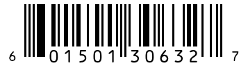 Barcode 601501306327