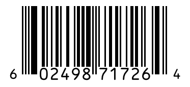 Barcode 602498717264