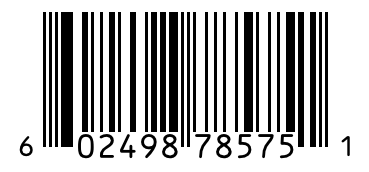 Barcode 602498785751